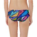 Urban colorful graffiti brick wall industrial scale abstract pattern Classic Bikini Bottoms View2