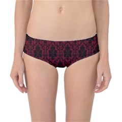 Scrapbook Background Curtain Swag Classic Bikini Bottoms by Pakrebo