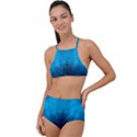Deep Ocean High Waist Tankini Set View1