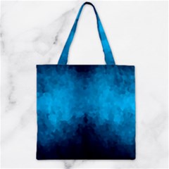 Deep Ocean Zipper Grocery Tote Bag by LoolyElzayat