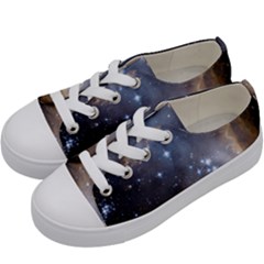 Constellation Kids  Low Top Canvas Sneakers by WensdaiAmbrose