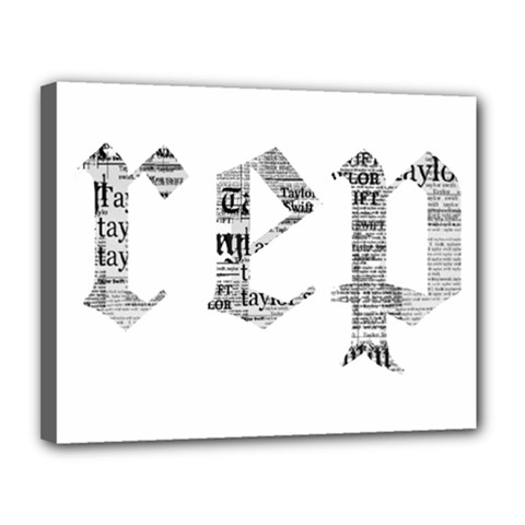 Taylor Swift Canvas 14  X 11  (stretched) by taylorswift