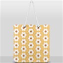 Hexagon Honeycomb Full Print Rope Handle Tote (Large) View2