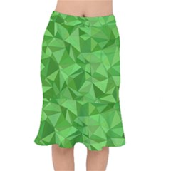 Mosaic Tile Geometrical Abstract Mermaid Skirt by Mariart
