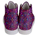 Kaleidoscope Triangle Pattern Men s Hi-Top Skate Sneakers View4