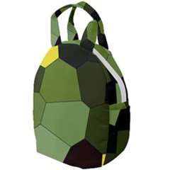 Mosaic Structure Background Tile Travel Backpacks by Pakrebo