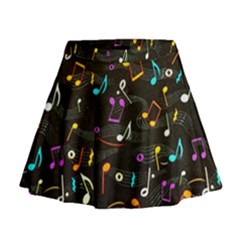 Fabric Cloth Textile Clothing Mini Flare Skirt by Pakrebo