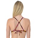 Mosaic Structure Pattern Background Reversible Tri Bikini Top View4