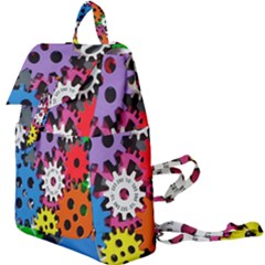 The Gears Are Turning Buckle Everyday Backpack by WensdaiAmbrose