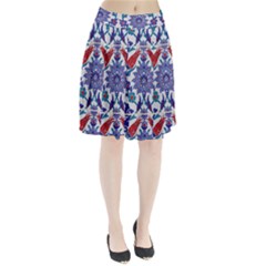 Art Artistic Ceramic Colorful Pleated Skirt by Pakrebo