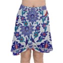 Art Artistic Ceramic Colorful Chiffon Wrap Front Skirt View1