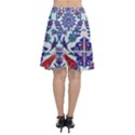 Art Artistic Ceramic Colorful Chiffon Wrap Front Skirt View2
