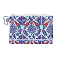 Art Artistic Ceramic Colorful Canvas Cosmetic Bag (large) by Pakrebo