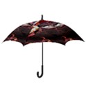 Texture Art Design Pattern Hook Handle Umbrellas (Small) View3