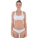 Dots Color Rows Columns Background Cross Back Hipster Bikini Set View1