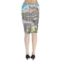 Village Place Portugal Landscape Midi Wrap Pencil Skirt View2