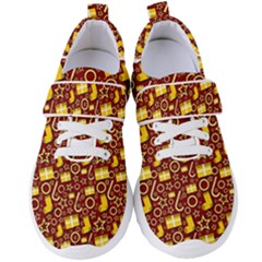 Paper Tissue Wrapping Women s Velcro Strap Shoes by Pakrebo