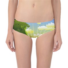 Wallpaper Background Landscape Classic Bikini Bottoms by Pakrebo