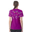 Violet hearts Women s Cotton Tee View2