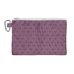 Plum Bow Design Canvas Cosmetic Bag (large) by WensdaiAmbrose