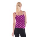 Polka Dots in Purple Spaghetti Strap Top View2