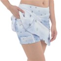 Simple Minimal Shapes Brushes Design Tennis Skirt View3