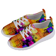 Too Square, Don t Care  Women s Lightweight Sports Shoes by WensdaiAmbrose