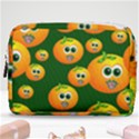 Seamless Orange Pattern Make Up Pouch (Medium) View1