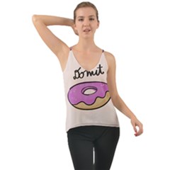 Donuts Sweet Food Chiffon Cami by Mariart