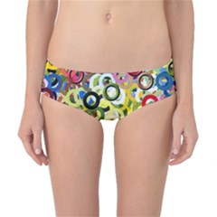 Pattern Background Abstract Color Classic Bikini Bottoms by Pakrebo