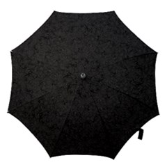 Back To Black Hook Handle Umbrellas (small) by WensdaiAmbrose