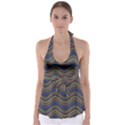 Decorative Ornamental Abstract Babydoll Tankini Top View1
