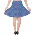 Background  Geometric Pattern Velvet High Waist Skirt View2