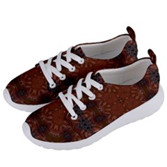 Background Image Structure Brown Black Women s Lightweight Sports Shoes by Pakrebo