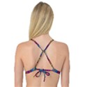 Background Fractals Surreal Design 3d Reversible Tri Bikini Top View2