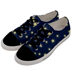Twinkle Men s Low Top Canvas Sneakers by WensdaiAmbrose
