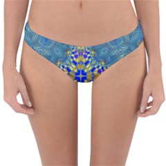 Tile Background Image Graphic Reversible Hipster Bikini Bottoms by Pakrebo