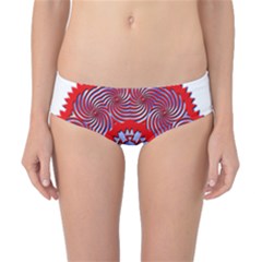 Tile Pattern Background Image Classic Bikini Bottoms by Pakrebo