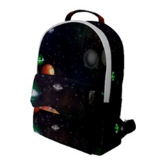 Galactic Flap Pocket Backpack (large) by WensdaiAmbrose