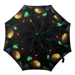 Galactic Hook Handle Umbrellas (small) by WensdaiAmbrose