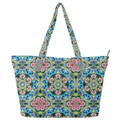 Tile Background Pattern Pattern Full Print Shoulder Bag by Pakrebo