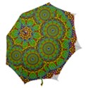 Tile Background Image Graphic Fractal Mandala Hook Handle Umbrellas (Small) View2