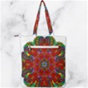 Mandala Fractal Graphic Design Double Zip Up Tote Bag View2