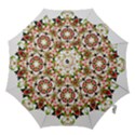 Tile Background Image Star Pattern Hook Handle Umbrellas (Small) View1