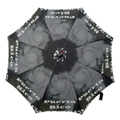 Survivor Of Hurricane Maria Puerto Rico Hook Handle Umbrellas (small) by StarvingArtisan