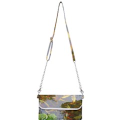 Koi Fish Pond Mini Crossbody Handbag by StarvingArtisan