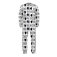 Xo Valentines Day Pattern Onepiece Jumpsuit (kids) by Valentinaart