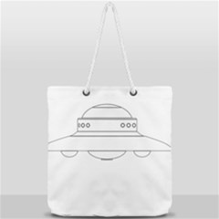 Alien Space Ufo Extraterrestrial Full Print Rope Handle Tote (large) by Wegoenart