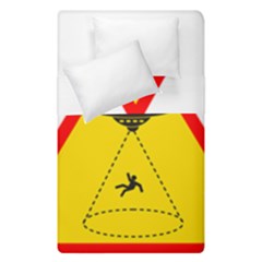Sign Road Road Sign Traffic Duvet Cover Double Side (single Size) by Wegoenart