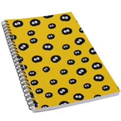 Totoro - Soot Sprites Pattern 5 5  X 8 5  Notebook by Valentinaart